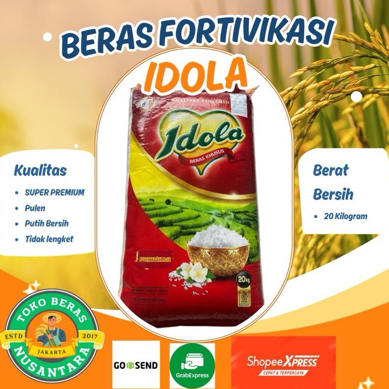 

ready Beras keluarga Idola - ( BERAT 5KG / 10KG / 20KG ) murah