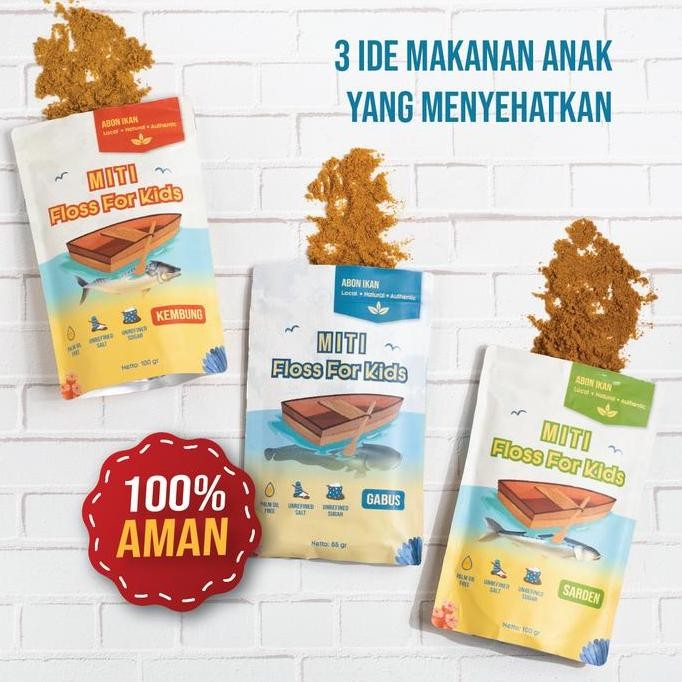 

Sale Miti Abon Ikan Triple Pack - Gabus - Non Msg/Mpasi/Anak/Sehat
