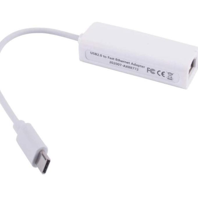 new  Type C To Lan Adapter Type C To Ethernet Rj45/Converter Type C