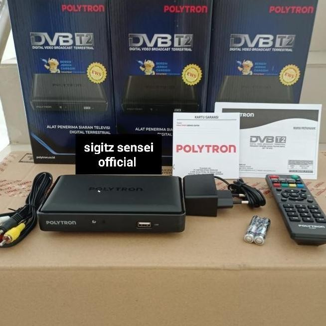 new  set top box Polytron pdv 620T2 digital tv DVB T2 DVBT2 STB 620 T2