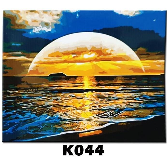 

ready PROMO 40X50CM PAINT BY NUMBER PAINTING BY NUMBERS DIY LUKISAN ACRILYC
