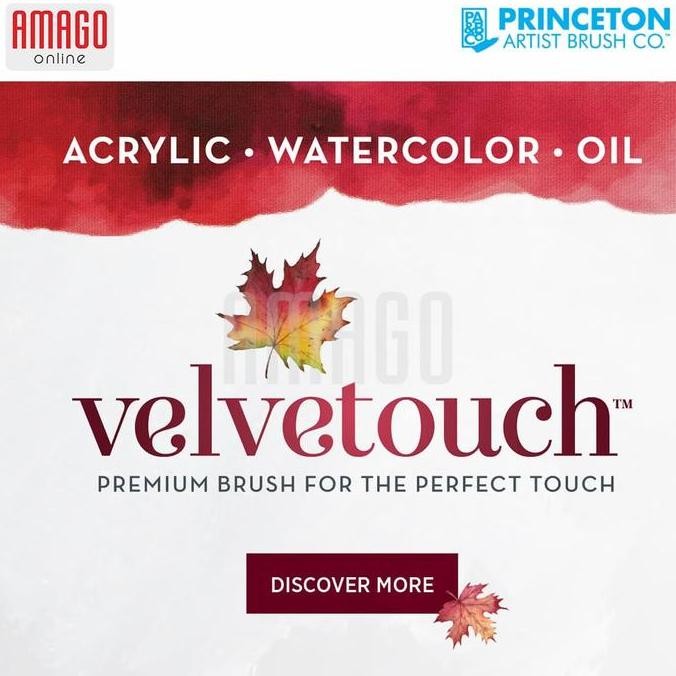 

ready BRUSH PRINCETON - VELVETOUCH - SH - FILBERT - SYNTHETIC - 3950FB