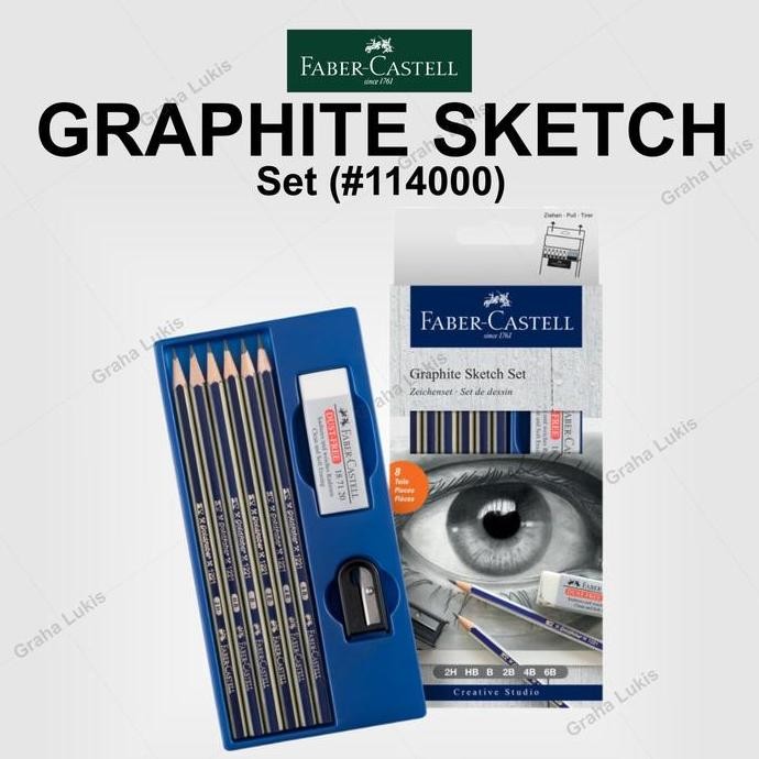 

ready Faber-Castell Graphite Sketch Set (#114000)