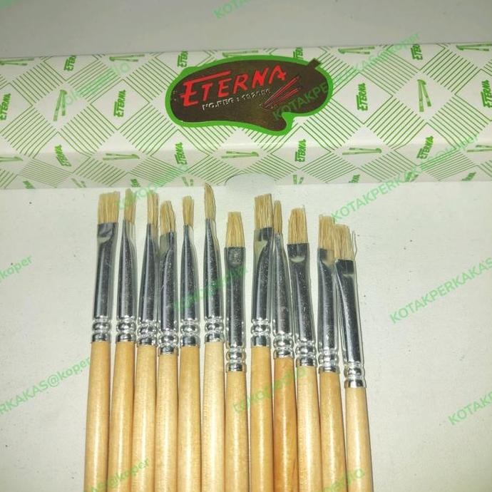 

ready Kuas Lukis ETERNA nomor 3 per 1 lusin