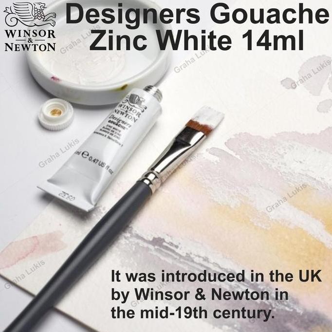

ready Winsor & Newton Designers Gouache 14ml - Zinc White