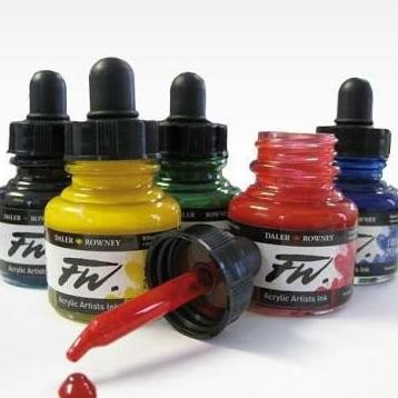 

ready Daler rowney fw acrylic ink 29.5ml
