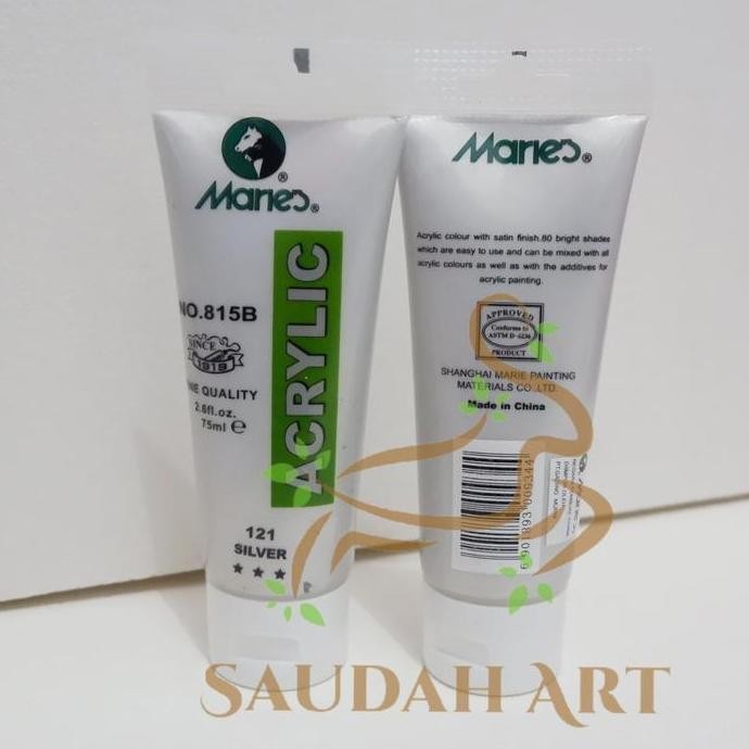 

ready Cat Acrylic/Akrilik 75ml Maries Gold/Silver/Pale Gold