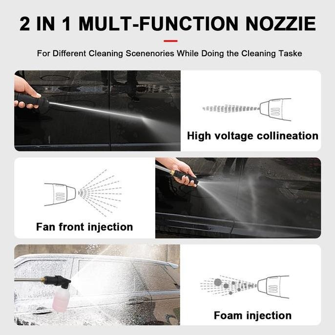 JLD Mesin Cuci Jet Cleaner Jet Washer Model Cuci Mobil Alat steam cuci motor & mobil Car - S2 murah