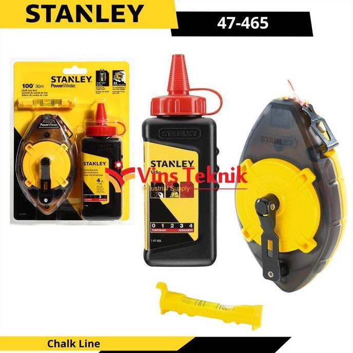 

Chalk Line 100in 30M Sipatan STANLEY 47-465