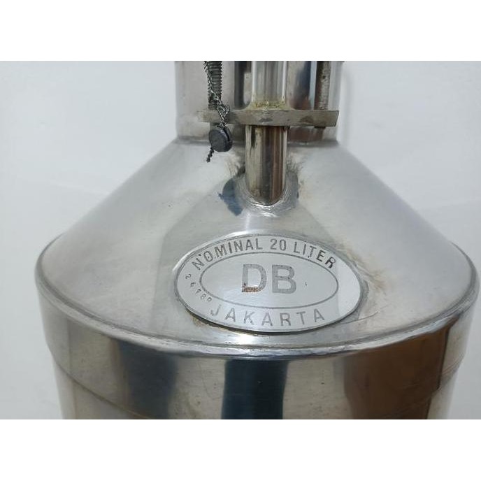 Bejana ukur 20 liter DB | Bejana Ukur SPBU 20 liter | Bejana Tera