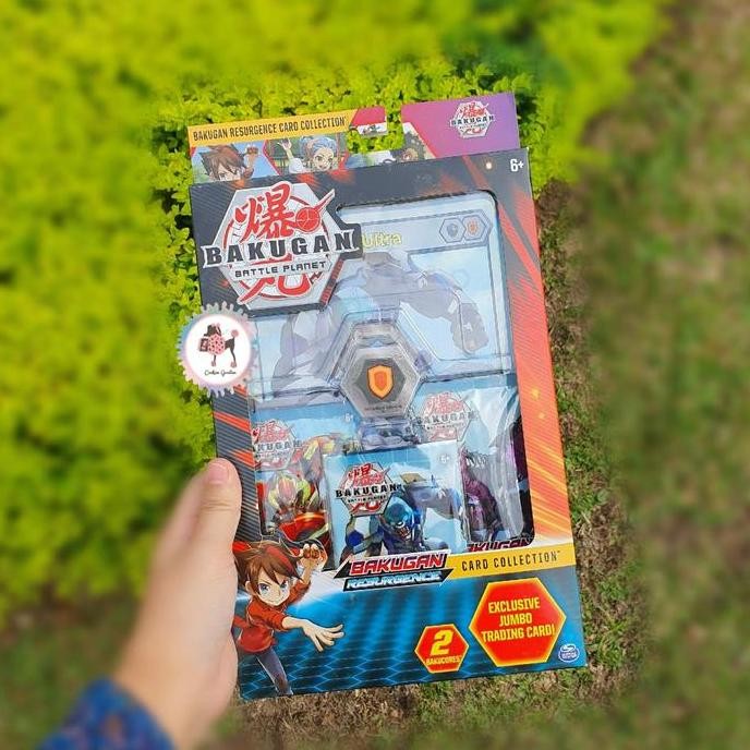 Bakugan Deluxe Battle Brawlers Collection Jumbo Foil Gorthion Card