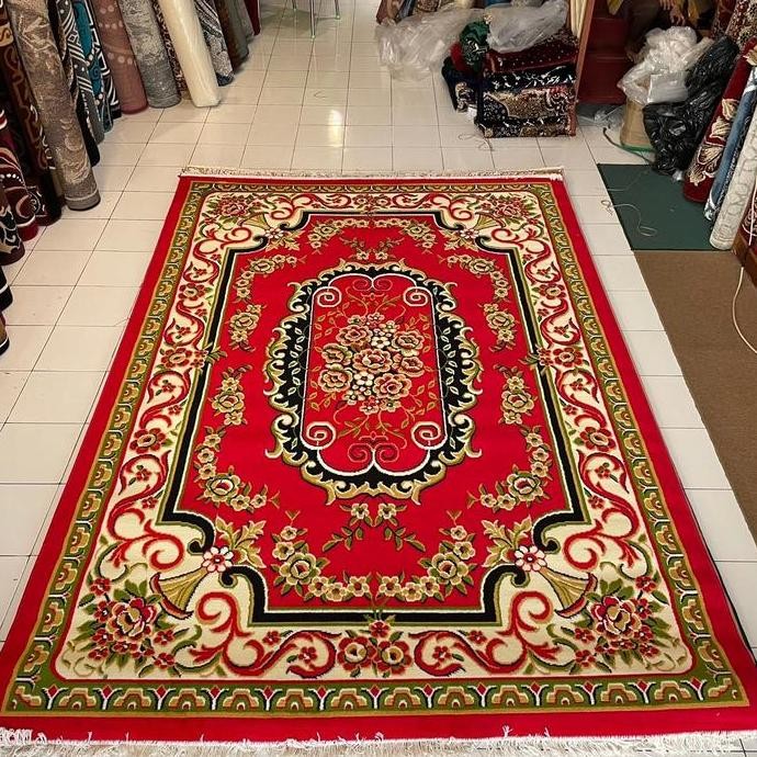 ready ALMAYA 210cm x 310cm Karpet Permadani Motif Turki Klasik - Dekorasi