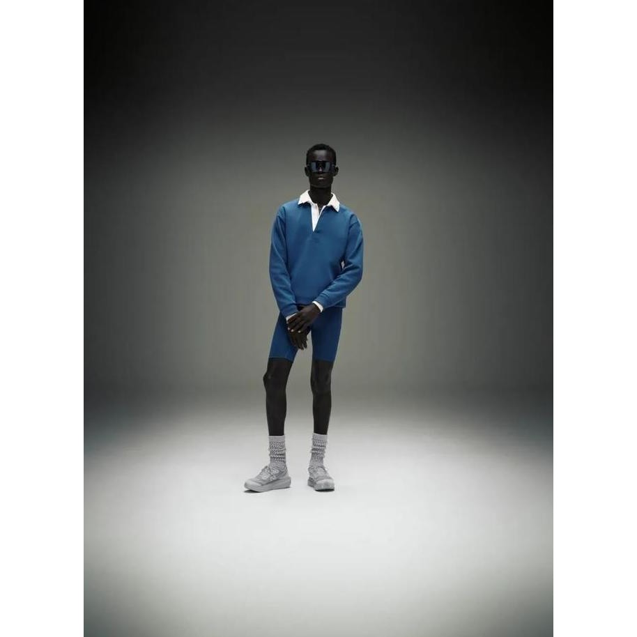 District Vision New Balance DV + NB Half Tights Vintage Blue running