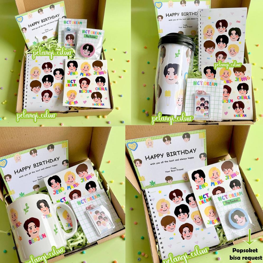Termurah Gift Box / Hampers Nct / Paket Nct Dream / Paket Kado Nct Dream / Paket Box Nct Dream Y-76