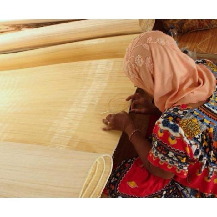 Lampit 140 x 200 [T001] - Lampit Rotan Handmade, Tikar Rotan Tradisional, Karpet Rotan Kalimantan, T