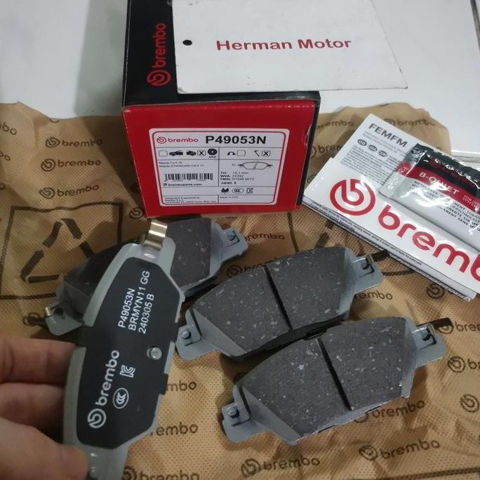 Kampas Rem Belakang BREMBO Mazda Cx5 CX-5 EPB (Sudah EPB) Orinal