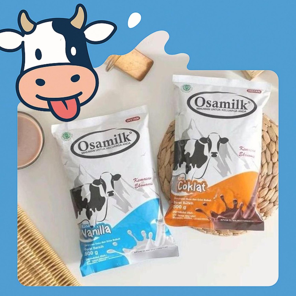 

Terbaru Susu Sapi Bubuk Osamilk 500Gr Varian Paket Mix Coklat Dan Vanila Bpom