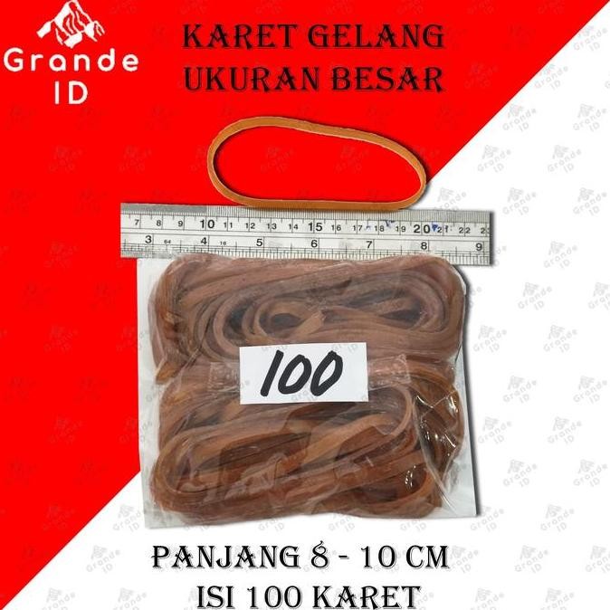 

baru !!! KARET GELANG UKURAN BESAR PANJANG 8 SD 10 CM TEBAL 5 MM