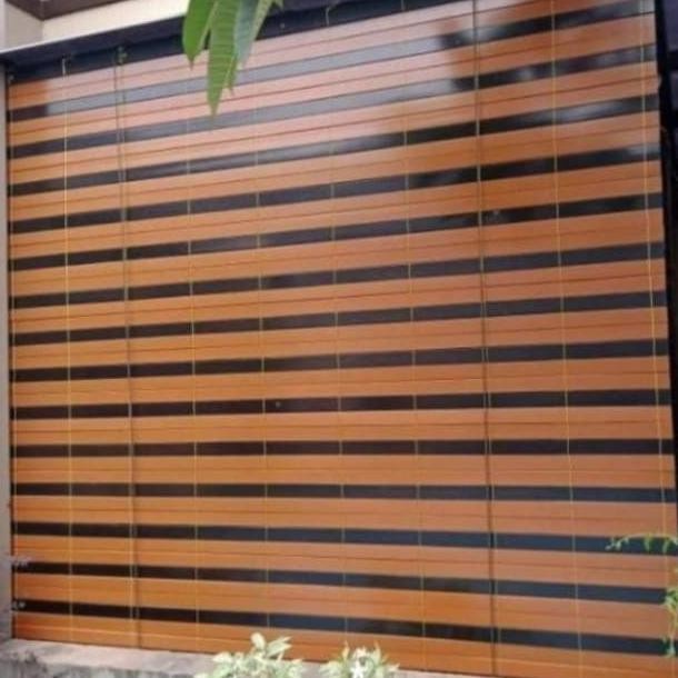 ready Krey tirai gulung outdoor penahan tampias hujan dan panas bahan PVC