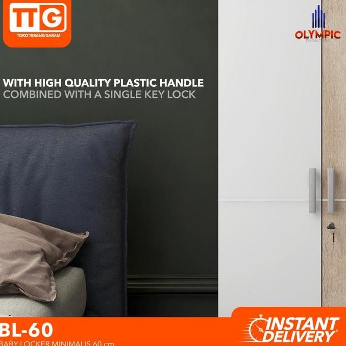 Olympic Bl 60 Baby Locker / Lemari Pakaian Anak Minimalis Dengan Rak 60 Cm