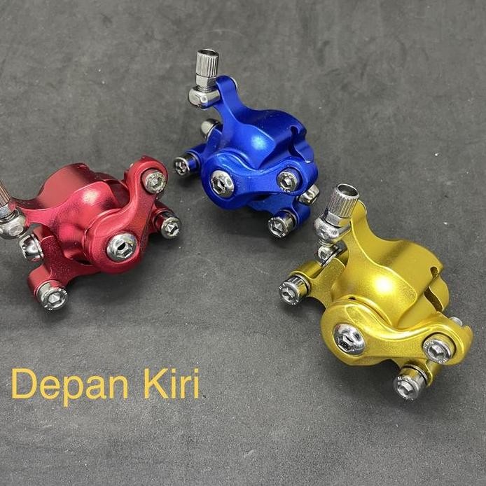 Kaliper Rem CNC DEPAN KIRI Mini Gp - Mini Trail - Mini ATV - Goped murah