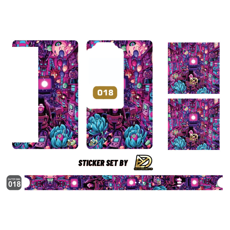 

Namikami Kertas Label B80 Anti Air Stiker Fs 18 Garskin Stiker Custom Fullbody Bisa COD