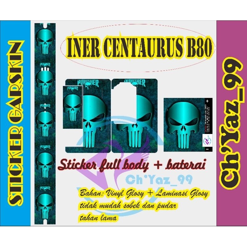 

Iner Cent4 B80 Ed Tengkorak Type C Garskin Stiker Custom Fullbody Bisa COD