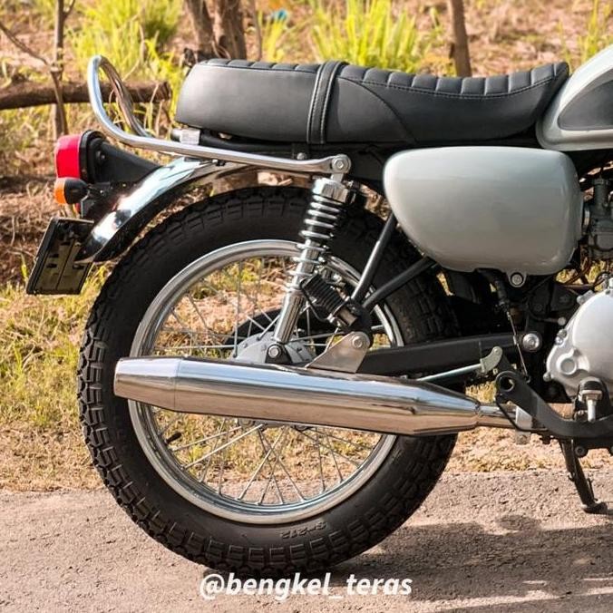 Sale Knalpot Custom Kawasaki W175 British Style Classic Pnp