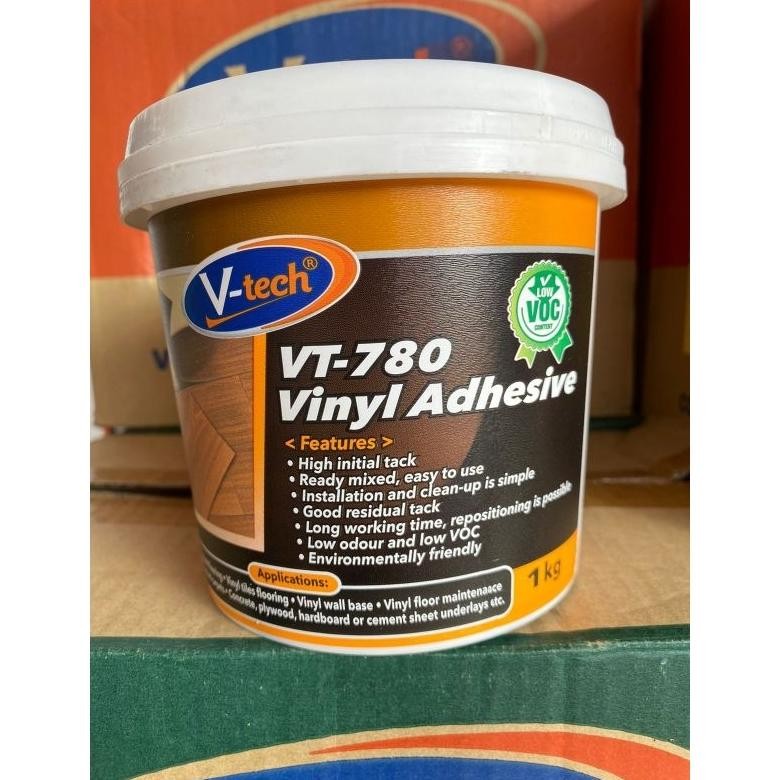 Paket Vt-780 1Kg Lem Vinyl / Lem Khusus Vinyl / Vinyl Adhesive / Water Based Vinyl Adhesive / Lem La