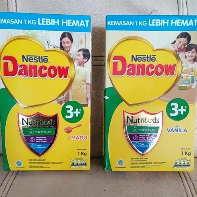 

(Expert) Nestle Dancow 3+ Madu/Vanila 1kg, Susu Pertumbuhan Anak Usia 3-5 th