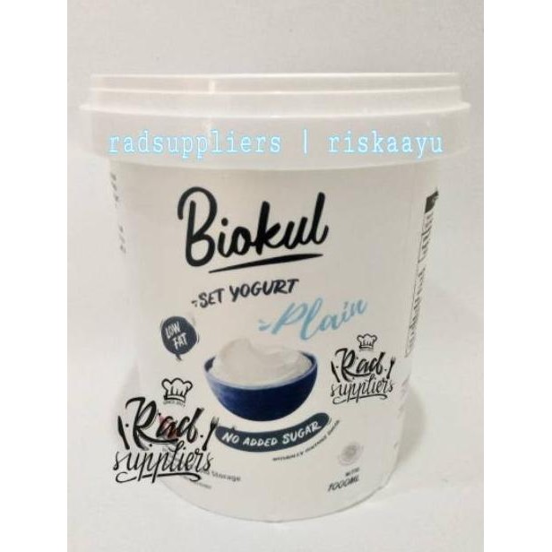 

(Expert) Biokul Natural Set Yogurt 1Liter, Ukuran Besar, Lebih Ekonomis, BEST CHOICE!!