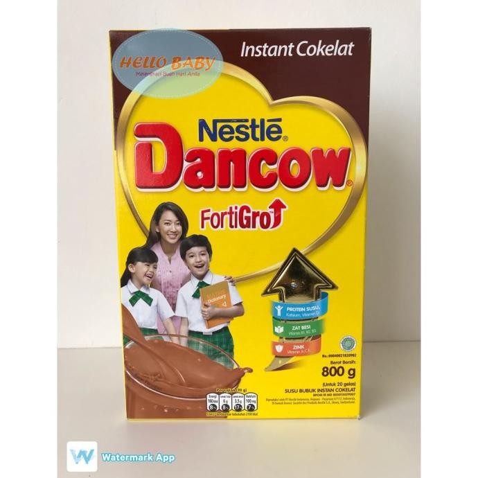 

(Expert) Dancow Fortigro / Coklat/Full Cream780gr