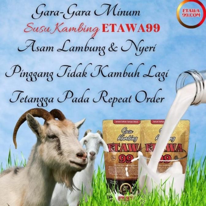 

(Expert) Etawa99 + Gula Aren || Susu Kambing Etawa Solusi Sehat Tanpa Obat || Pengatasi Berbagai Penyakit & Menjaga Sistem Imun