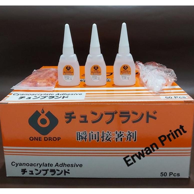 

Produk Baru!! Lem One Drop D25 Korea Isi 50pcs | Lem Serbaguna Murah Super Kuat