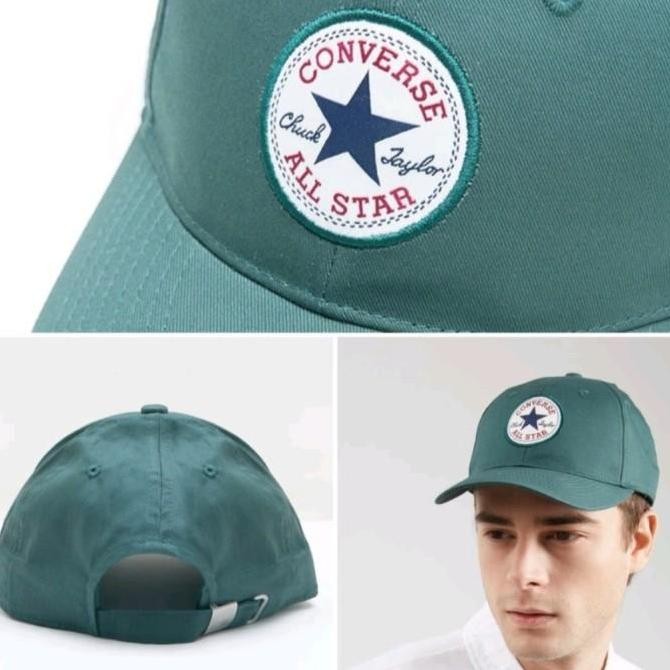 Promo Topi / Caps Converse Canvas Chuck Taylor Reguler Patch Basic Unisex All Size