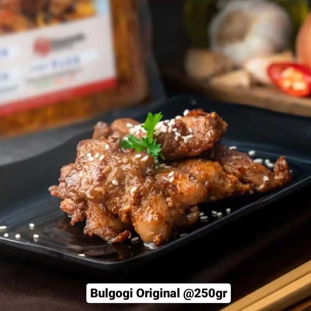 

Daging Ayam Marinasi Gochujang / Bulgogi / Bbq / Blackpepper 500G | Siap Masak Original