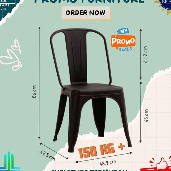 Olymplast Kursi Serbaguna Bangku Plastik Cafe Kursi Cafe