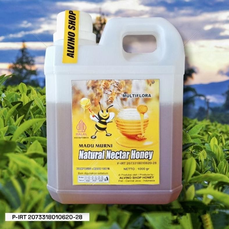 

Madu Asli Multiflora Super 1kg Natural Raw Honey
