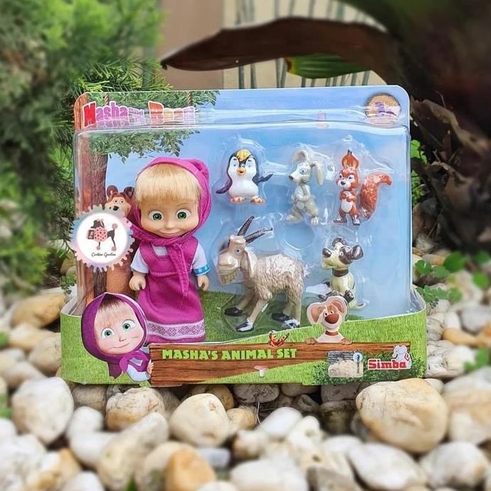 Masha and the Bear Masha's Animal Set