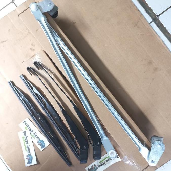 WIPER SET KATANA JIMNYJB31 KOMPLIT LINK TANGKAI WIPER PNP MODEL DERAT