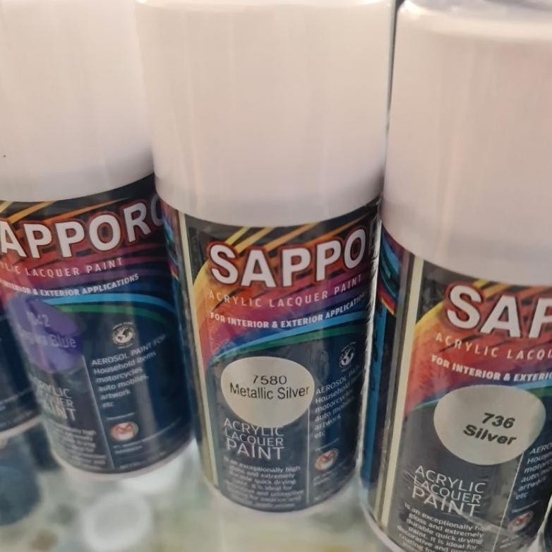 

Sapporo Mini Metallic Colours 150ml 6 Warna Terlaris
