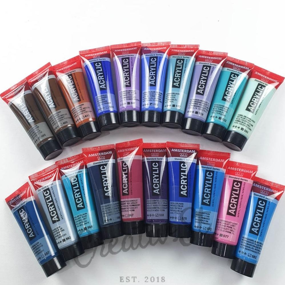 

Amsterdam Cat Acrylic Paint 20 Ml Cat Akrilik Lukis 20 Ml Part 3 Satuan Terlaris
