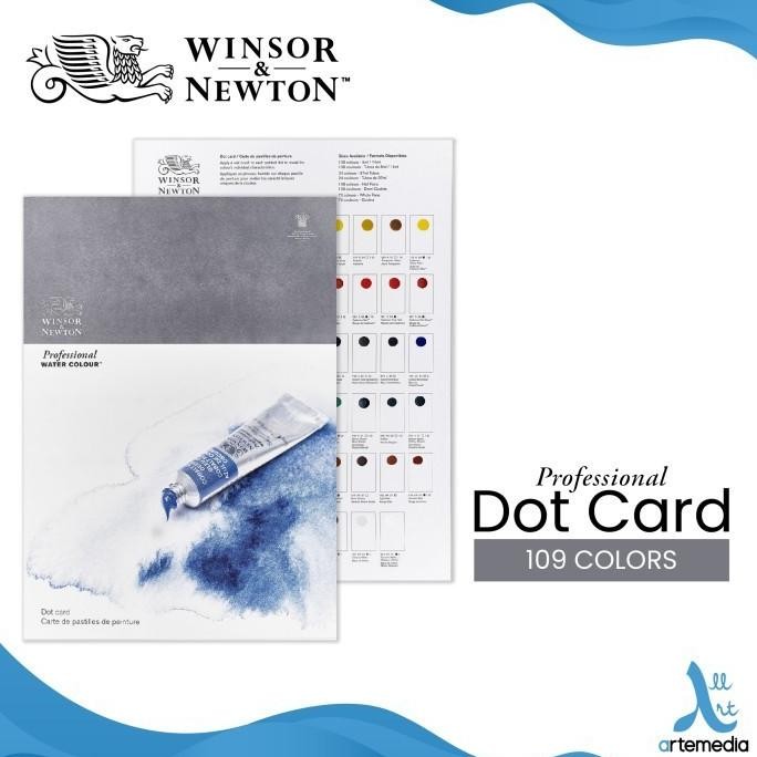 

Winsor & Newton Professional Watercolor Dot Card Color Chart Terlaris