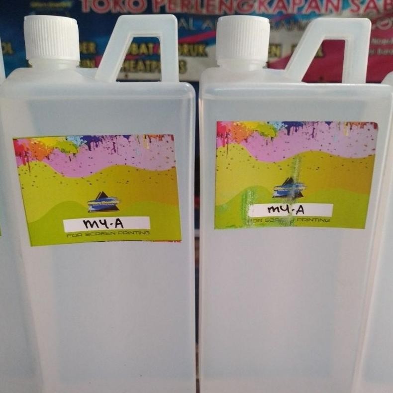 

Minyak M4/M3 A 1 Liter Untuk Sablon Plastik/Kertas Terlaris