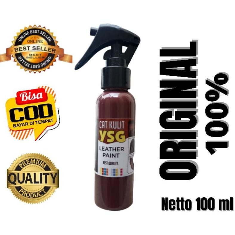 

(Cod)Cat Kulit Original,Isi 100ml,Bermacam Macam Warna, Terlaris