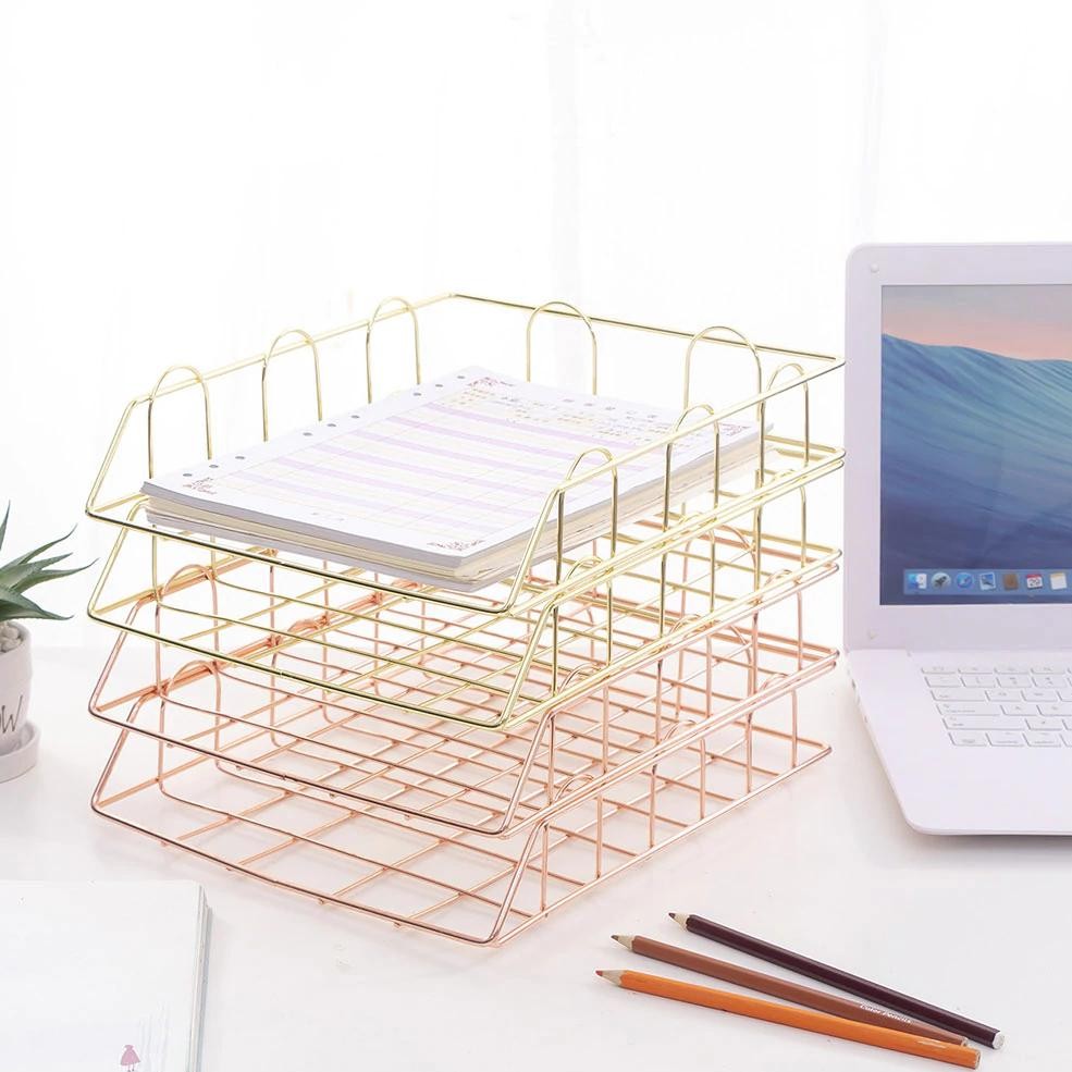 Verturewire Tray Dokumen Susun - Rak Dokumen Kertas