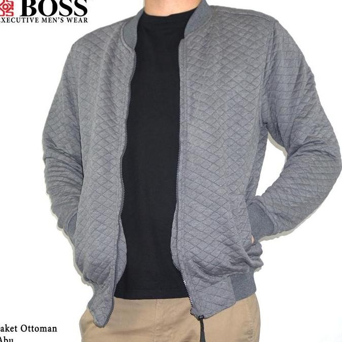 Murah Boss Jaket Ottoman Pria Regular Fit