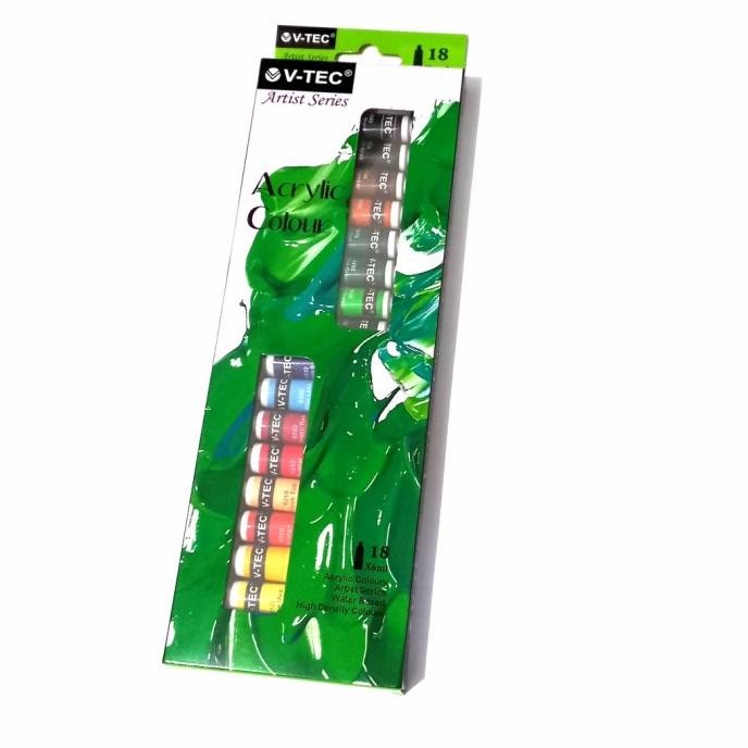 

V-TEC Cat Acrylic 18 x 6ml 618A Terlaris
