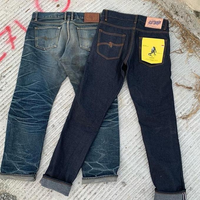 celana denim selvedge murah 15oz straight fitt slim straight daps