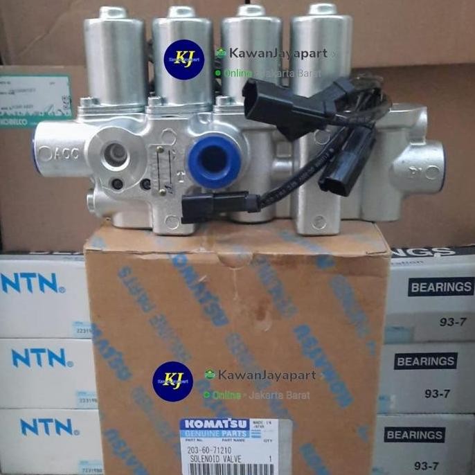 Block Solenoid Valve Komatsu Pc130-7 203-60-71210 2036071210 Rekomendasi